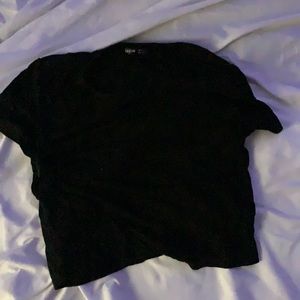 short sleeve crop top